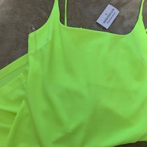 BRAND NEW NEON GREEN DRESS